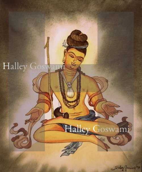 Nityananda Avadhuta by Halley Goswami, for more info :https://www.facebook.com/Halleysart/