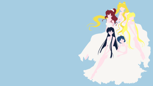 moonlightsdreaming:   Sailor Moon Crystal Minimalists by matsumayu   
