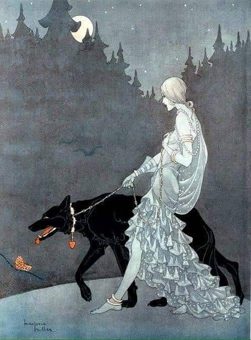 Queen of the night by Marjorie Miller, ca.1931