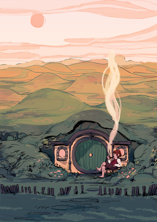 icamebyunicorn-deactivated-blog: “In a hole in the ground there lived a hobbit. Not a nasty, d