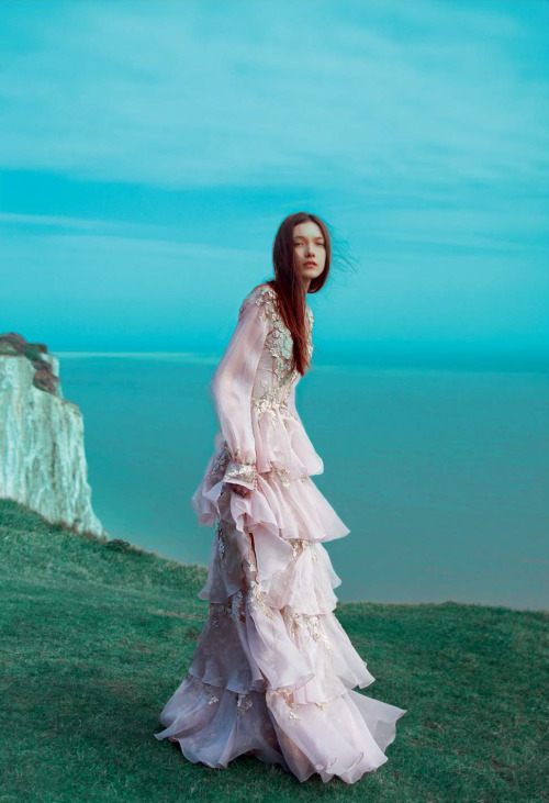 midnight-charm:  “Always and Forever” Yumi Lambert photographed by Erik Madigan Heck for
