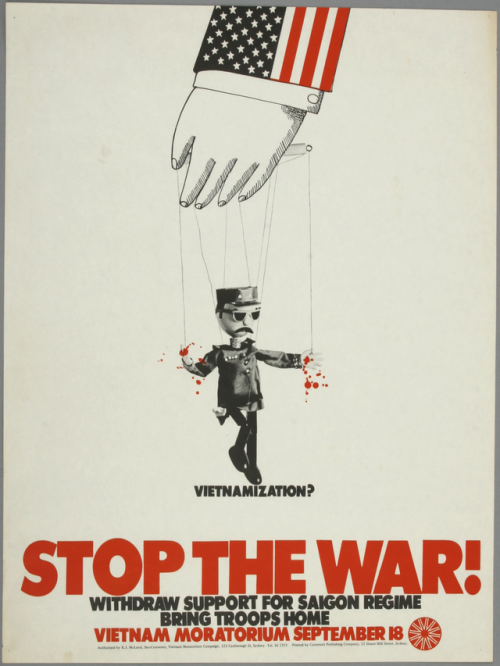 &ldquo;Vietnamization?: Stop the War! Withdraw support for the Saigon Regime, Bring Troops Home&