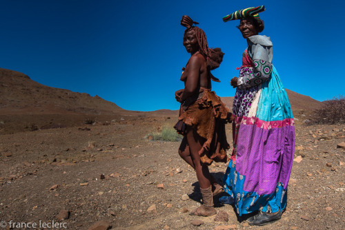 The Himba and Herero people of Namibia live side-by-side. (click to enlarge)1. Opuwo, Namibia6. Here