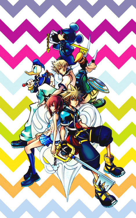 cloudstrfes:  Kingdom Hearts Wallpapers (500x800) ↳ For my fellow KH fans: Hang in there! ᕙ(⇀‸↼‶)ᕗ   