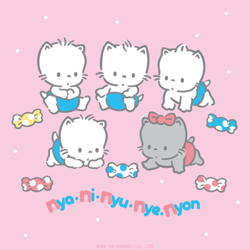 sdan-fan: Today is Nya Ni Nyu Nye Nyon’s Birthday! Nya Ni Nyu Nye Nyon are a family of five ch