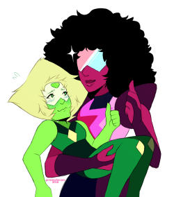 Garnet makes Peridot’s initiation official  ~+have an extra Peridot sandwich ♡  