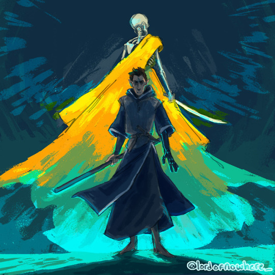 this is a memorial post for Minerva the Rad Skeleton and also my cleric pc for a campaign that hasn’t gotten together in like...