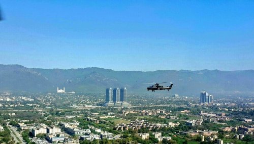 Z-10 Over Islamabad When It Was Under Trials In Pakistan…