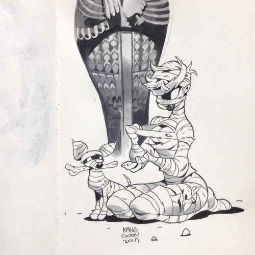 kanggoonart:Mummy Sally 💀