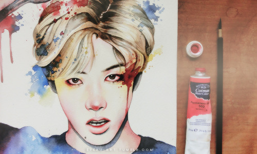 eteru-art:  Takuya Watercolor portraitSpeed porn pictures