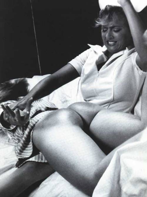 scot1947: Candy Striper gets spanked by senior nurse after being caught smoking.Nu West