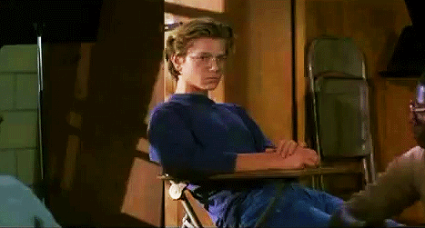 look at this little prodigy of directing + photography: River is located in a spot of classroom ligh