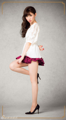 Haruna Kojima Of Akb48 For Lunaville Hosiery