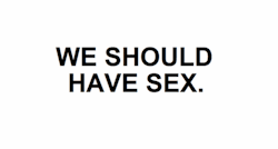 Stacimalo:  Yes We Should, We Definitely Should