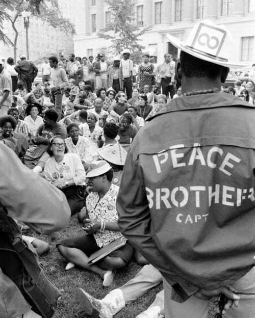 Poor People’s Campaign. Photograph by Leonard McCombe (1968)