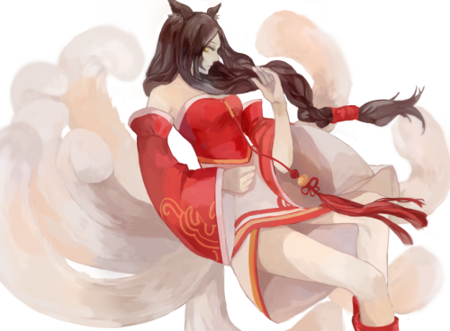 Ahri by LareOne