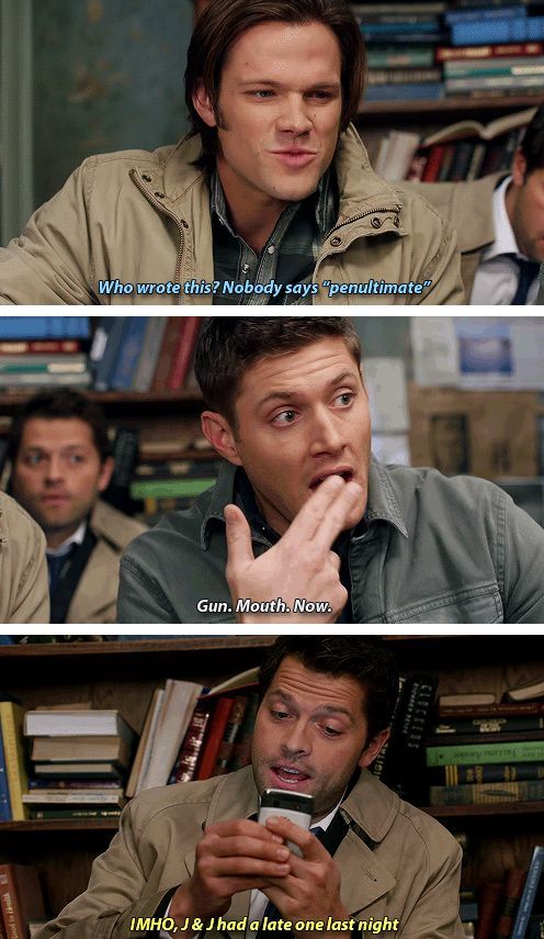 stayclassysupernatural:  The French Mistake is probably my favorite episode