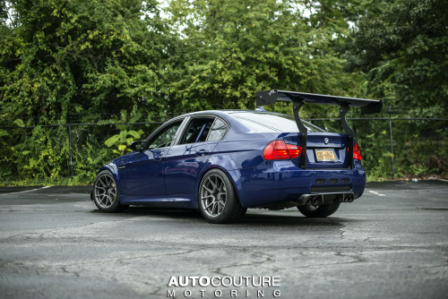 All business. Claudio’s 2011 E90 BMW M3 was track-prepped by Autocouture Motoring and rides on Stopt