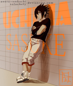 solochely:  Doodling =) Sasuke color by usuratialmant