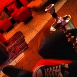 Empty hookah lounge for me and my friends