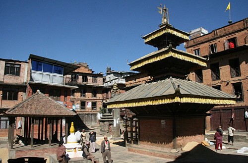 Temples at Dhulikhel, Nepal