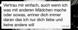 zu-kaum-was-zu-gebrauchen:  wohl eine der schönsten nachrichten die ich je bekommen hab.