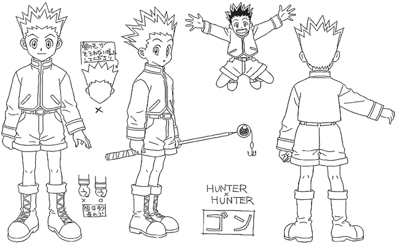 A estética de Hunter x Hunter 1999 - Elite Hunter x Hunter