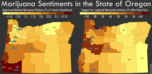 In November, Oregonians approved Measure 91, which will legalize recreational marijuana use in the s