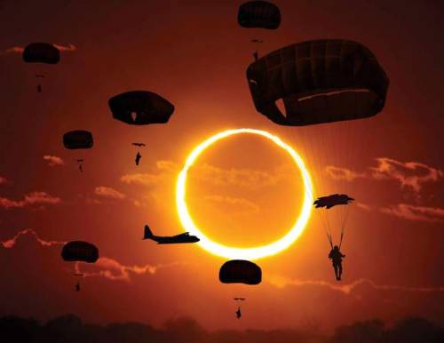 Photo win of the day. The 82nd at Fort Bragg in North Carolina. Awesome!!!