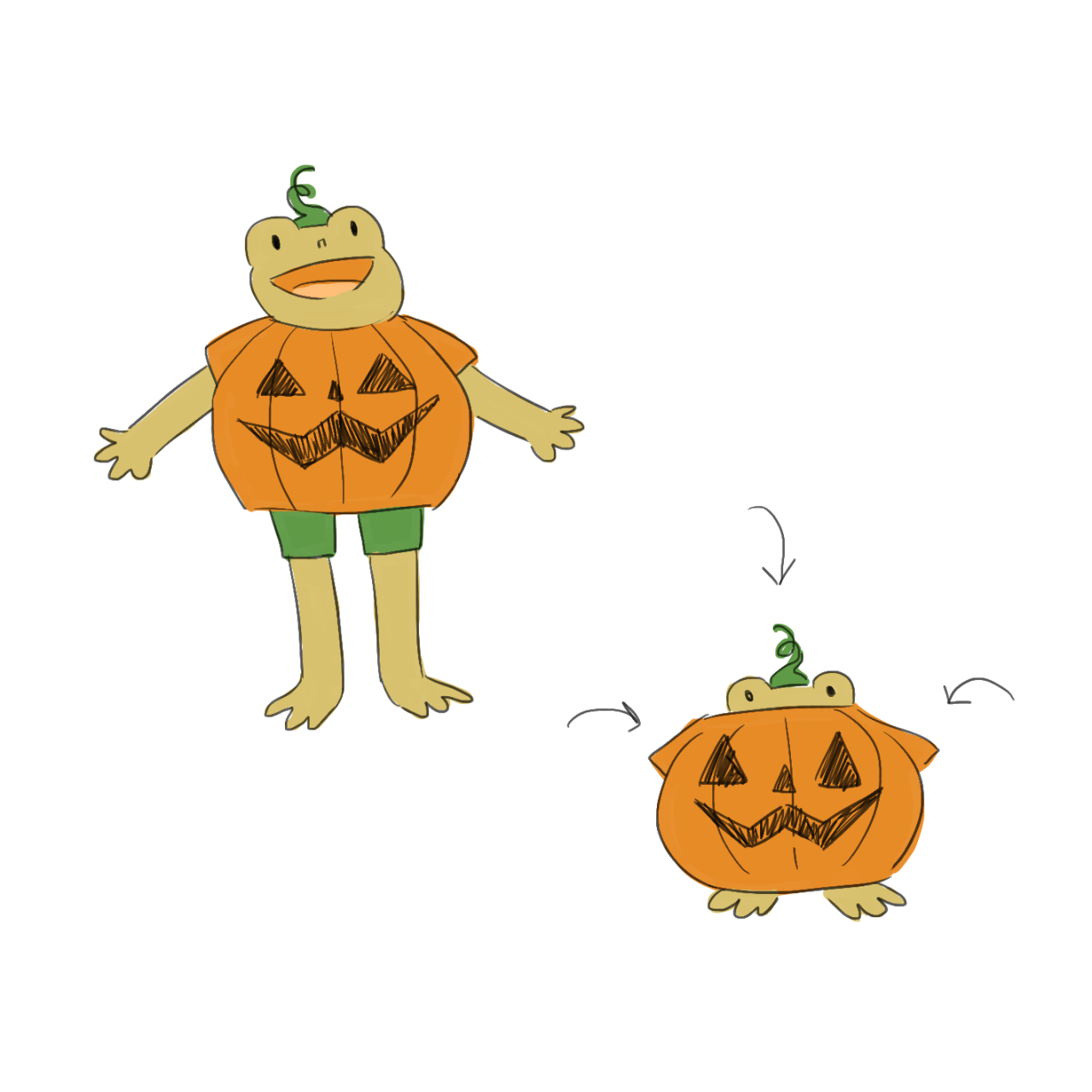 an amphibiban a day: any amphibian in your first Halloween costume?