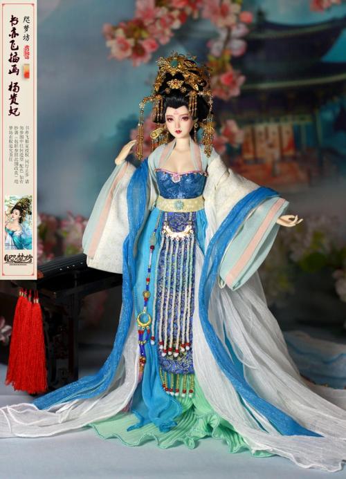 ziseviolet:  Chinese Dolls Series 3/? Dolls made by 咫梦坊, depicting several versions of Yan