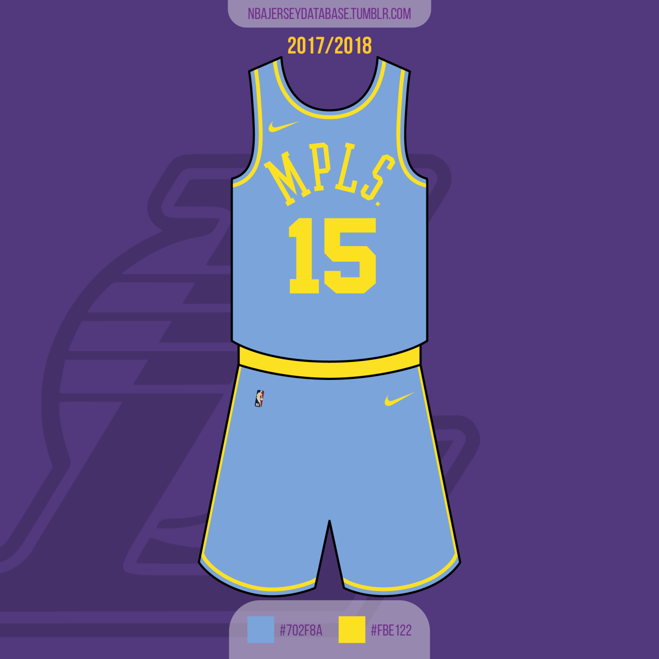 lakers jersey mpls