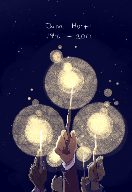 arealtrashact: Wands up for the wand dude himself, rest in peace John Hurt! 