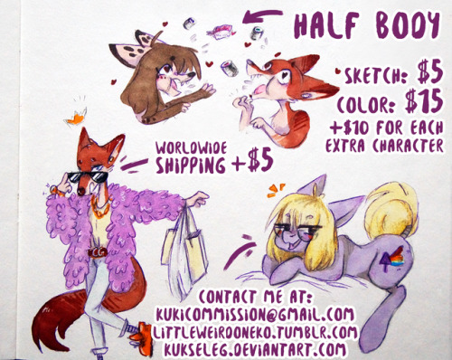 littleweirdoneko: Hello cuties~! I really really reaaallly want back to digital art but without my graphics card uh.. I can’t ;n; Please help me ;3;  Consider my offer and contact me~  I can draw -Ponies, -Anthro/semi-anthro, -furry, -human, -fantasy