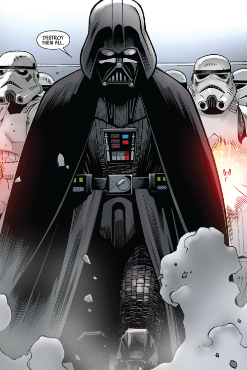 senpezeco: Darth Vader in Doctor Aphra #11 (August 2017)pencils by Kev Walker, colors by Antonio Fab