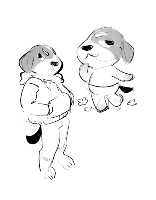 ieafy:Apollo w Kass botw proportions and Butch ^^