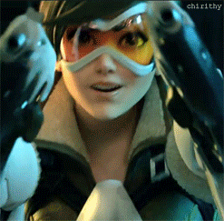 chirithy:  Tracer | Overwatch  I don&rsquo;t always have a waifu, but when I do, I prefer cute B