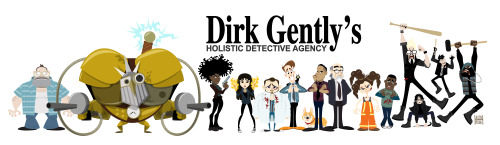 allenhelbig:UPDATED: Dirk Gently crew @bbcamerica @holisticdetectives