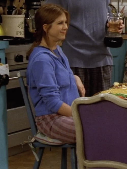 rachelgreensclothes: Season 3 episode 11Do you want my pickle? Rachel had the best outfit in this sh