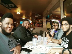 thejungleofmufasa:  Out with friends for breakfast before youmacon! 