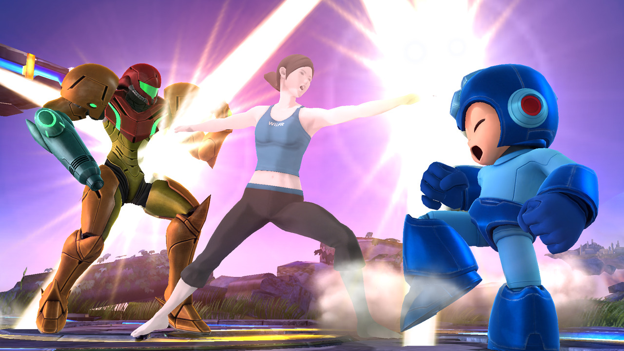 Screenshots of Super Smash Bros. Wii Fit Trainer 