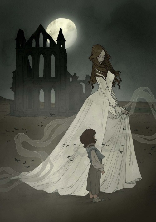 monthoffearart: “The Bloofer Lady”by Abigail LarsonInstagram | Twitterwww.abigaillarson.