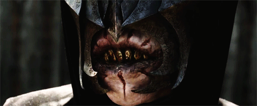  “My master, Sauron the Great, bids thee welcome.” 