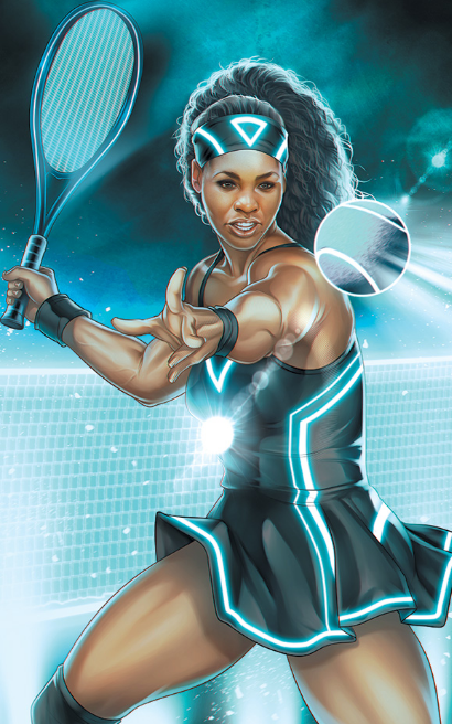 Marvel artists turned Black Influencers and Athletes into super versions of themselves.