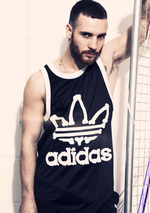 kaltblut-magazine:  BIAGIO GALOTTI! IN JEREMY SCOTT FOR ADIDAS 