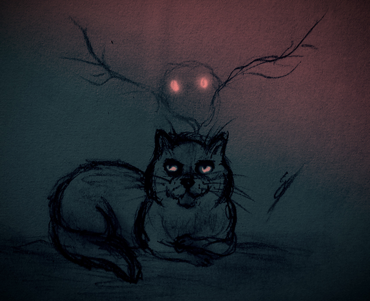 A small switch to another dark 
 Church - or Wendigo (Pet Sematary).