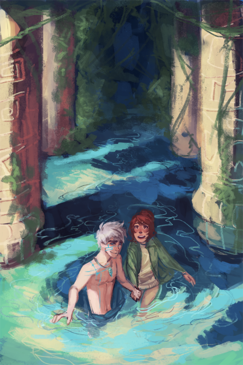 emiismadeoffart: To all the people who suddenly requested more of the Atlantis AU and all the people