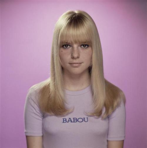  France Gall photographiée par Sam Lévin. 