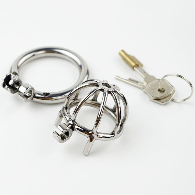 sissytrainingbarbie:  Another new chastity cage with integrated lock …   Link :