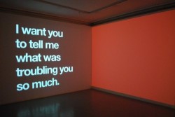 qoax:  nothingexceedslikeexcess:  It’s…shitty neon-light texts that people call art these days.  anything is art if it was created to procure a human reaction 